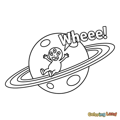 Alien Bahagia dalam Petualangan Planet Bercincin