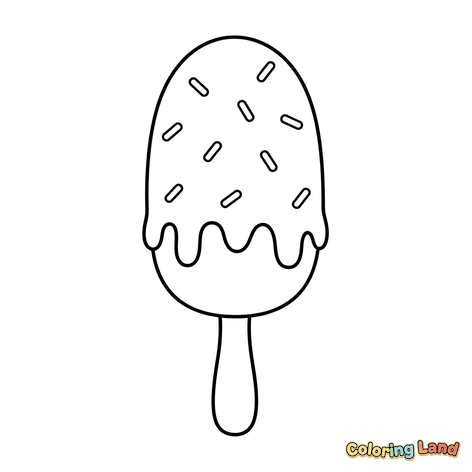 Ice Cream Bar with Sprinkles