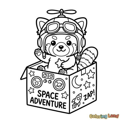 L'Aventure Spatiale du Panda Roux