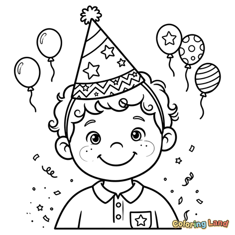 Happy Birthday Boy Celebration