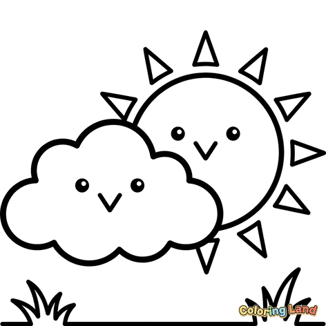 Dúo Feliz de Nube y Sol