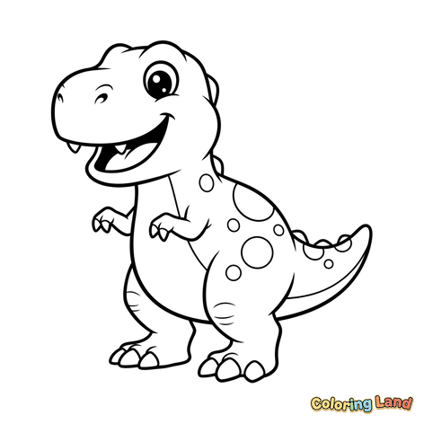 Bayi Dinosaurus Ceria