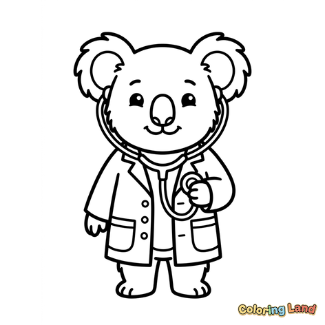 Koala Doctor Drăguț