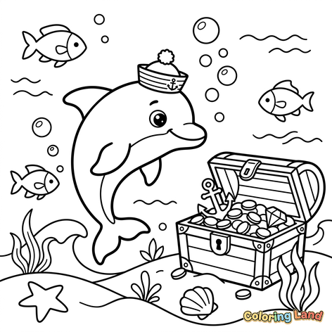Kapitän Delfin und der versunkene Schatz