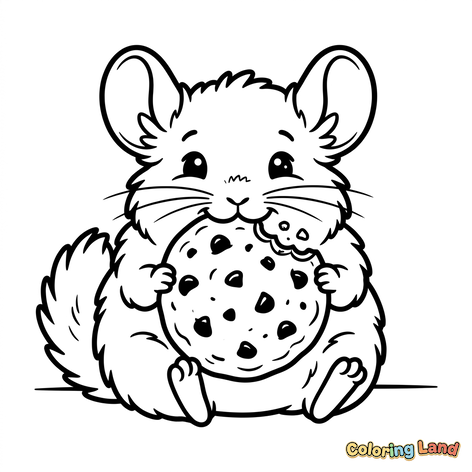 Hamster Lucu dengan Kue Raksasa