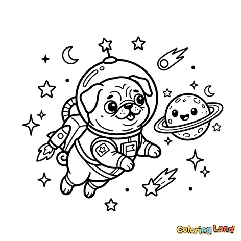 Carlin Astronaute dans l'Espace