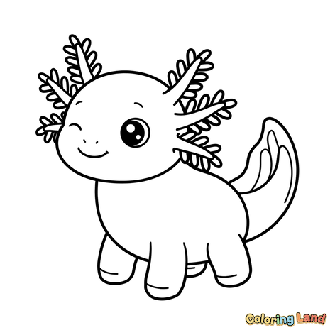 Adorabil Pui de Axolotl