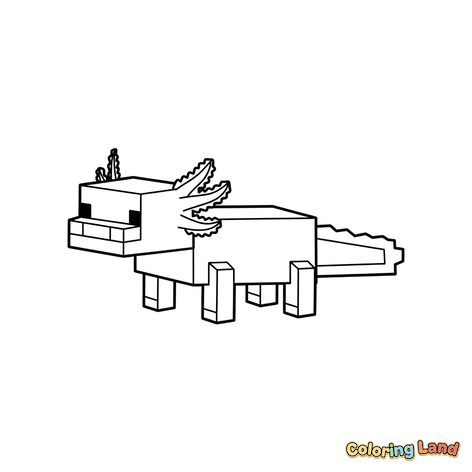 Axolotl Minecraft
