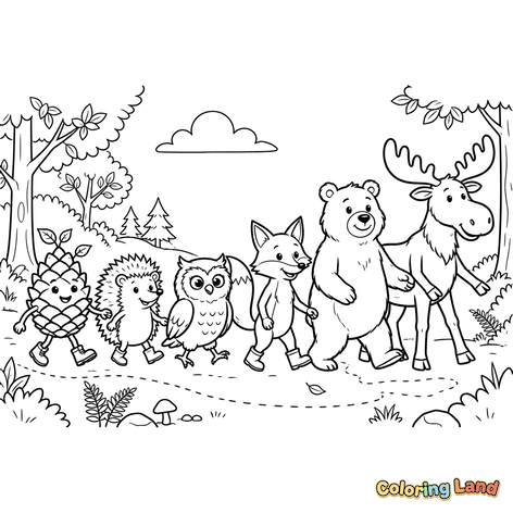 Les Amis de la Forêt en Aventure