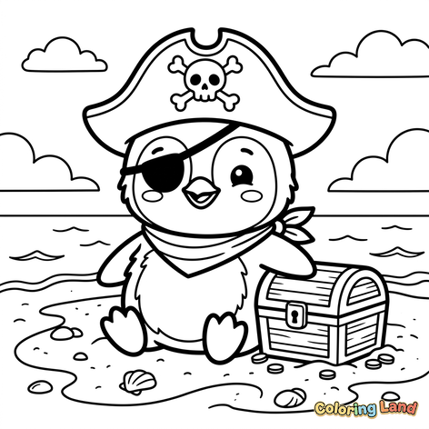 Pirate Penguin Treasure Hunt