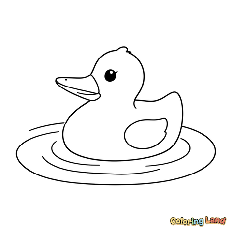 Floating Rubber Duck