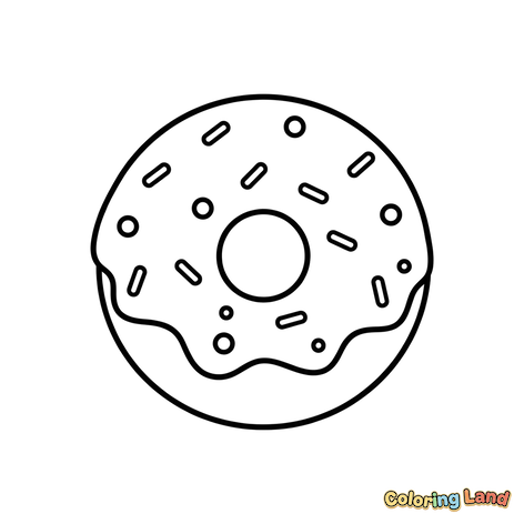 Beignet avec vermicelles