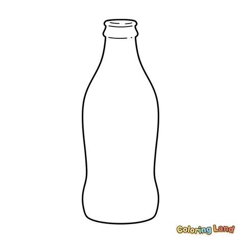 Empty Bottle Outline