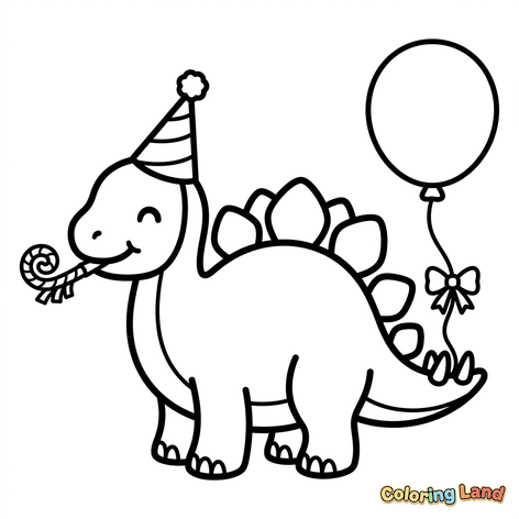 Pesta Ulang Tahun Stegosaurus
