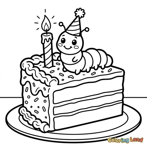 Kue Ulat Ulang Tahun
