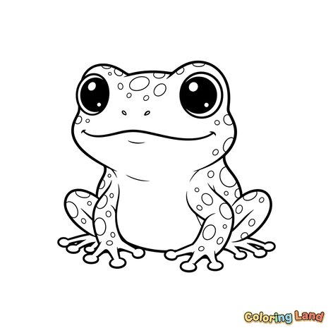 Grenouille Tachetée Amicale