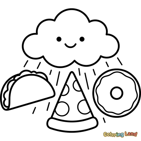 Awan Ceria Hujan Makanan