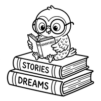 Studieuze Uil Leest Avonturen