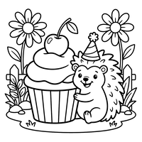 La Fête du Cupcake Géant du Hérisson