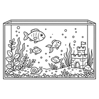 Underwater Fish Tank Adventure