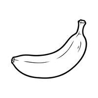 Contour Simple de Banane