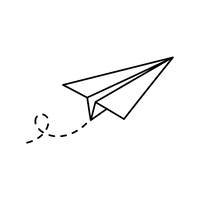 Trajectoire de Vol d'Avion en Papier