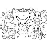 Søte Pokémon-venner