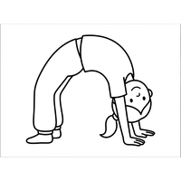 Glad Person i Yogahjulet