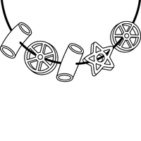 Guirlanda de Formas de Massa