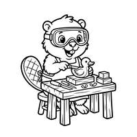 Woodworking Bear Artist