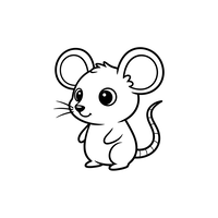 Niedliche Kleine Maus