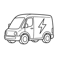 Furgoneta de Reparto Eléctrica