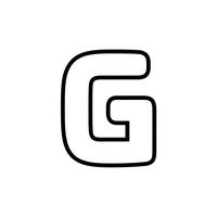 Lettera G a Bolle per Bambini