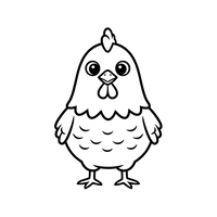 Adorable Petit Poulet