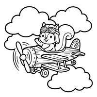 Flyveregern i et gammelt fly