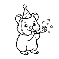 Party Hamster Celebration
