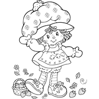 Aardbeimeisje met Reuzenhoed