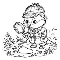 Tasso Detective in Cerca di Indizi