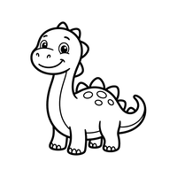 Mignon Bébé Brachiosaure