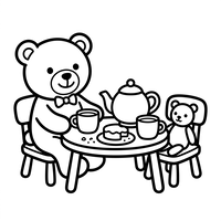Teddy Bear Tea Party