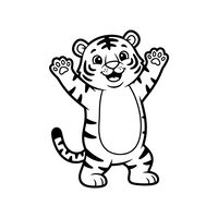 Feliz Cachorro de Tigre