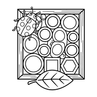 Biedronka i kształty geometryczne