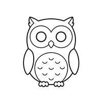 Mignon Hibou Simple