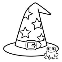 Chapéu de Mago e Sapo Amigável