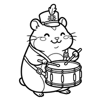 Marsband Hamster Trommelaar