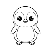 Bayi Pinguin Menggemaskan