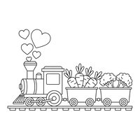 Treno di Verdure Affettuoso