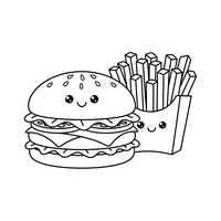 Joyeux Hamburger et Frites