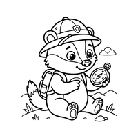 Micul Raccoon Explorator