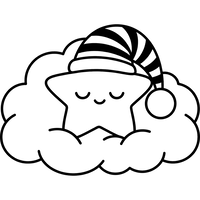 Stellina che Dorme su una Nuvola